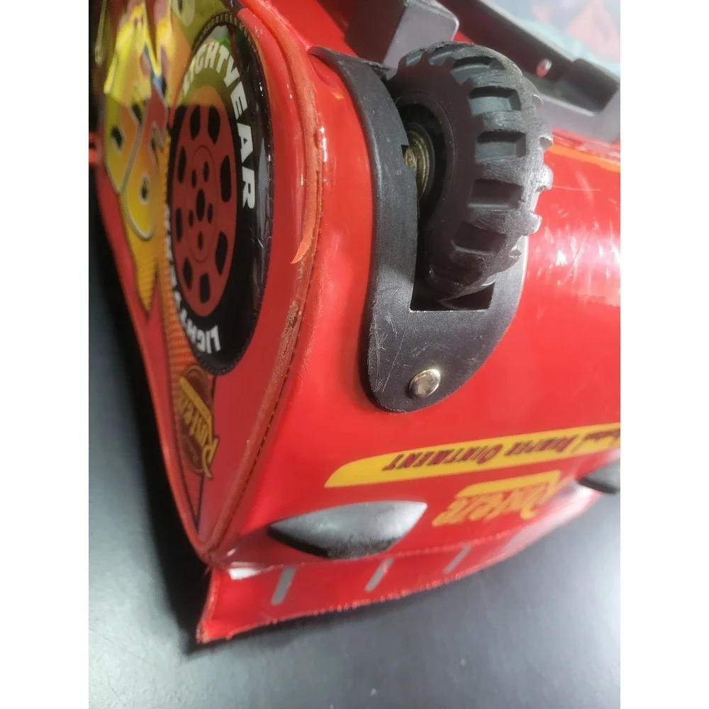 Disney Pixar Cars Lightning McQueen Rolling Suitcase Kids Luggage Rust-eze 95
